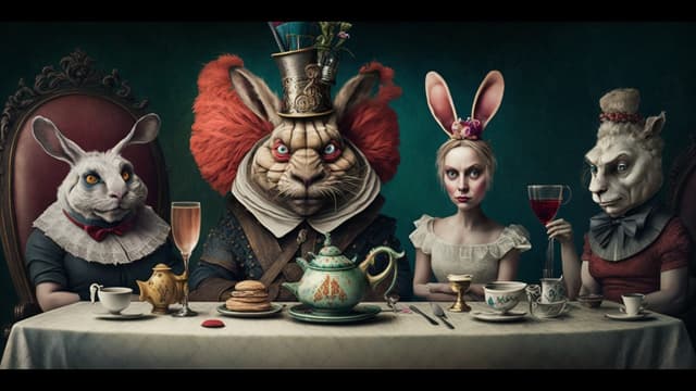 Alice in Wonderland tea party
