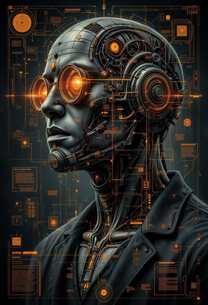 Cyborg Technology (Black Orange) - Image 1