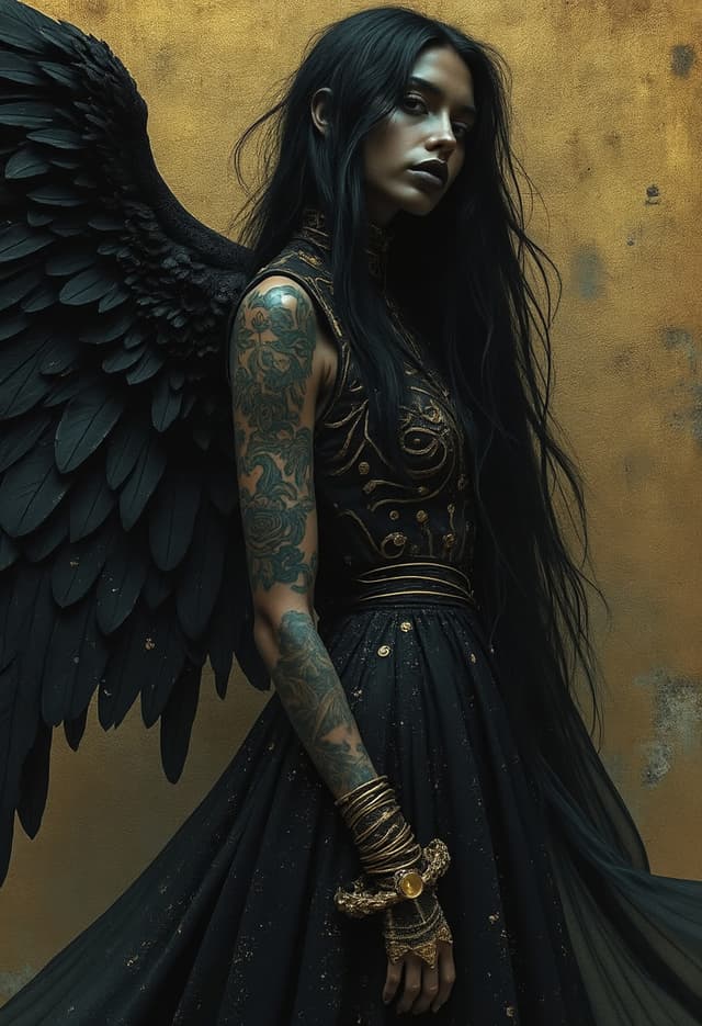 Gold Goth Girls 2