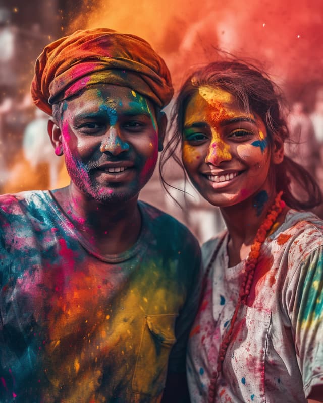 Holi Festival of Colors, India