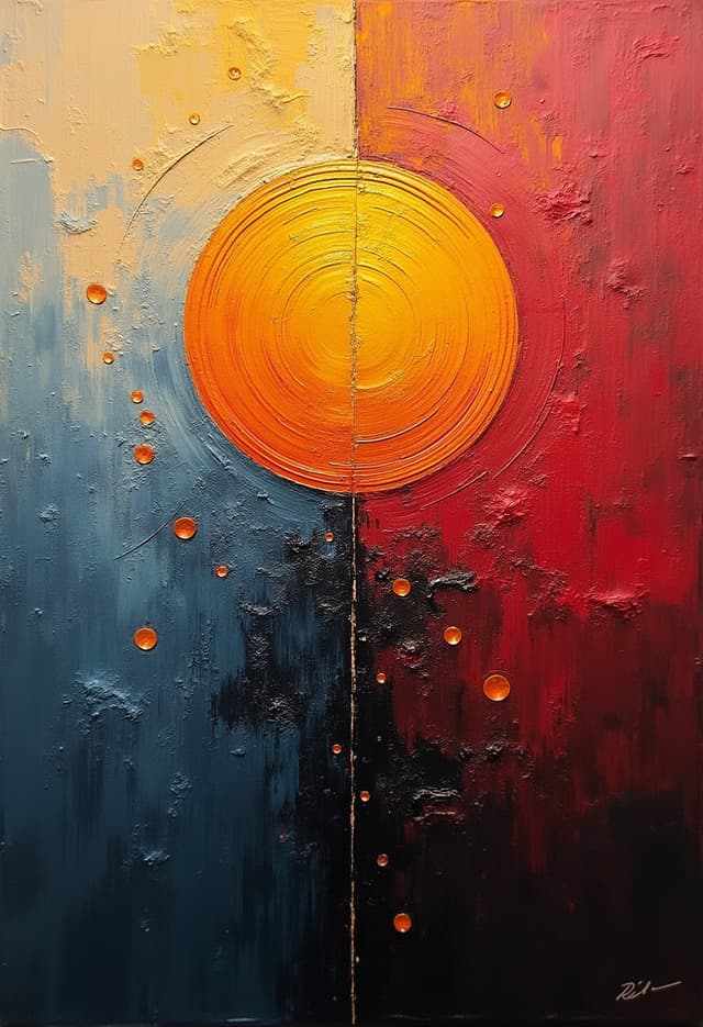 Oil Painting (Hot vs. Cold)