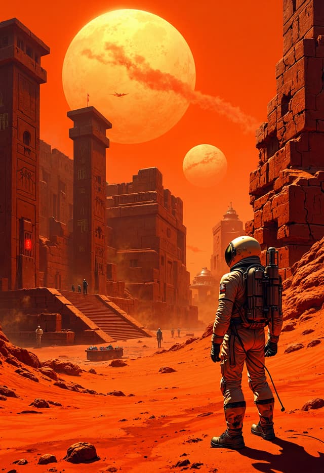 Retro Sci-Fi (Desert Planet)