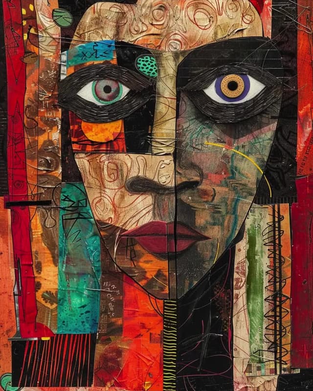 Mixed Media Collage 1