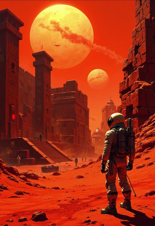 Retro Sci-Fi (Desert Planet)